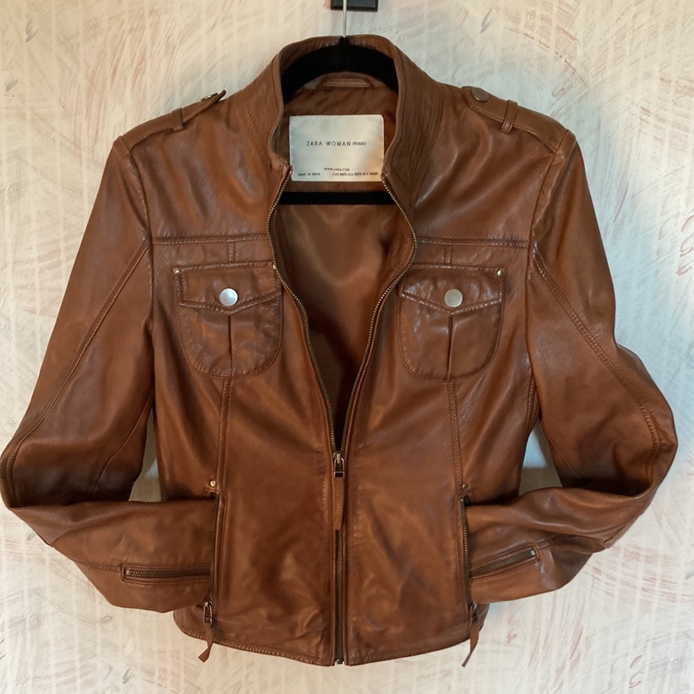 Leather jacket, wonderful condition